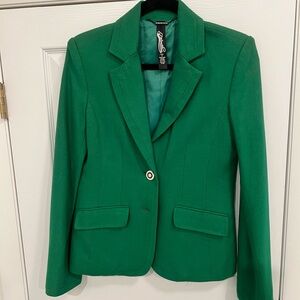 Chic Green Blazer by [Brand]